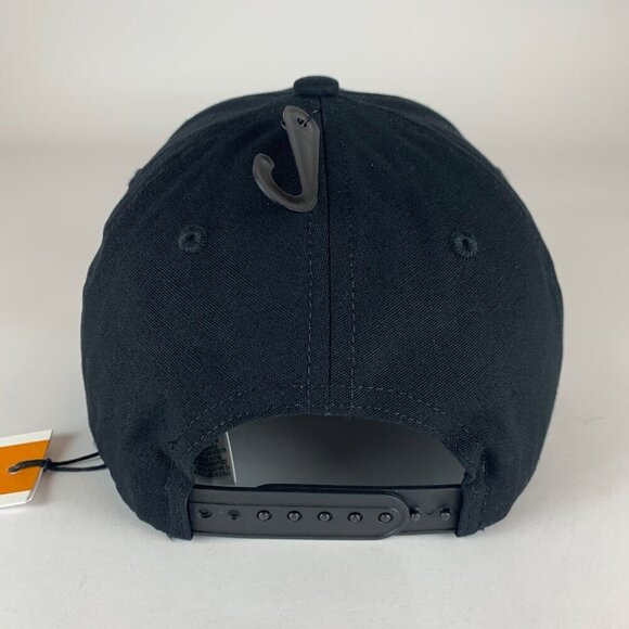 Timberland Mens Black Rope Snapback Hat New - Picture 3 of 5